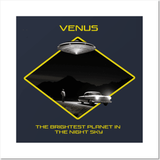 Venus, the brightest star Posters and Art